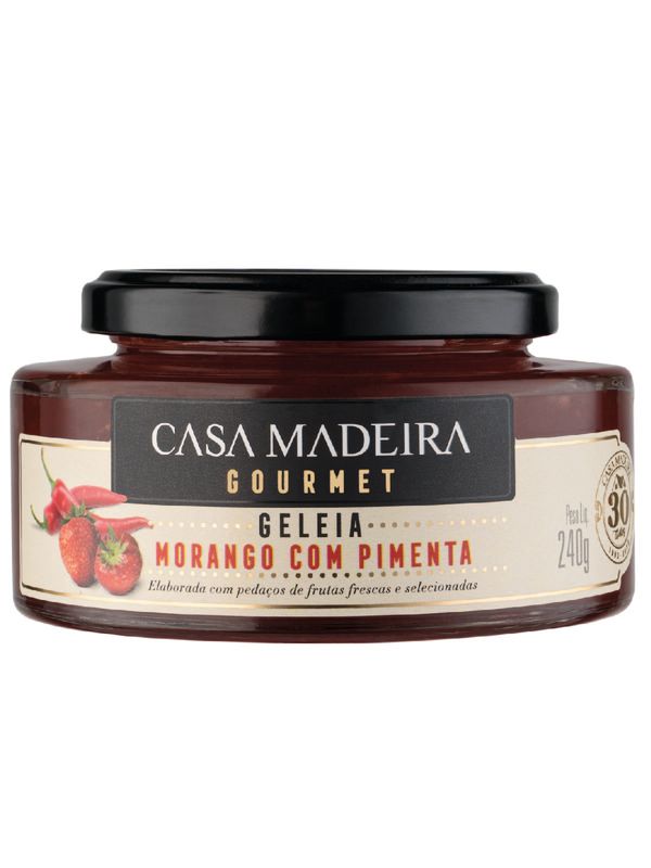 Geleia de Morango com Pimenta - Provençal Gourmet