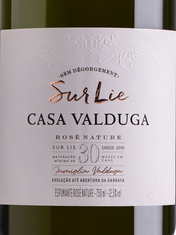 Espumante Sur Lie Rosé | Casa Valduga | Famiglia Valduga