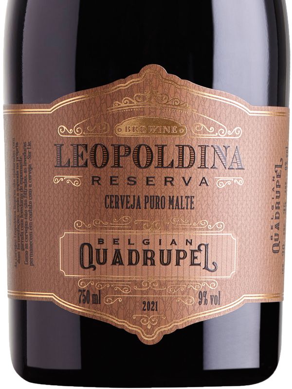 Cerveja Leopoldina Belgian Quadrupel | Cervejaria Leopodina