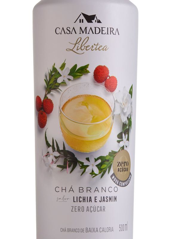Chá Branco Com Lichia e Jasmim 500ml | Casa Madeira | Famiglia